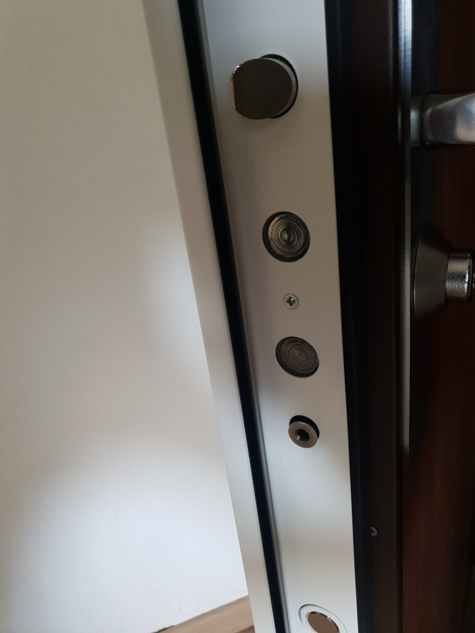 Détail de la serrure multipoints d'une porte blindée Picard Diamant 10 à Marseille 12e