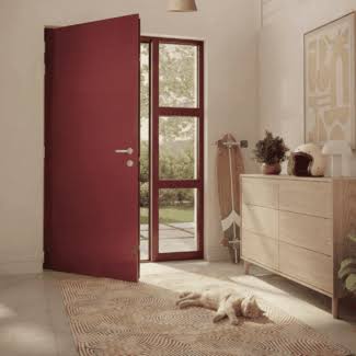 Porte d’entrée en aluminium